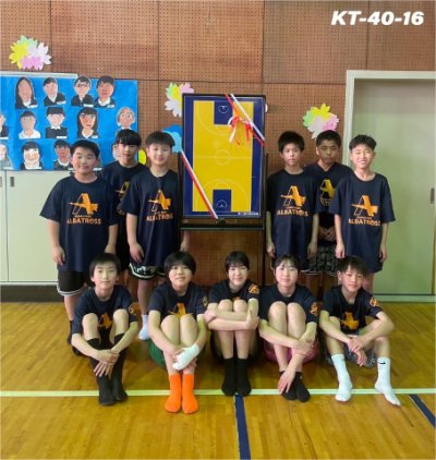 画像1: バスケットボール　600x900キャスター付き両面（回転式）